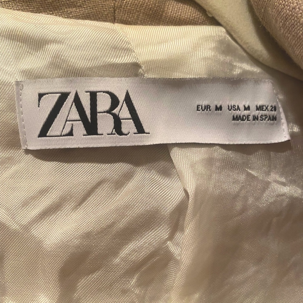 Zara linen blazer